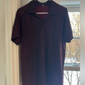 Men's Maroon Polo Shirt